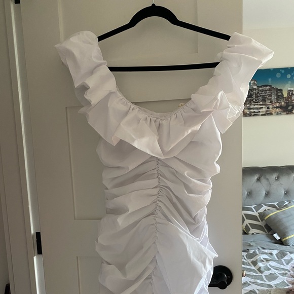 white summer dress - Picture 2 of 3